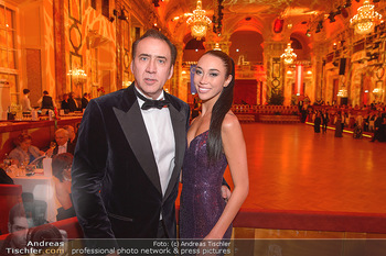 Juristenball - Hofburg Wien - So 03.03.2019 - Nicolas CAGE mit Begleitung1