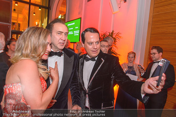 Juristenball - Hofburg Wien - So 03.03.2019 - Nicolas CAGE, Gregor GLANZ mit Freundin Daniela47