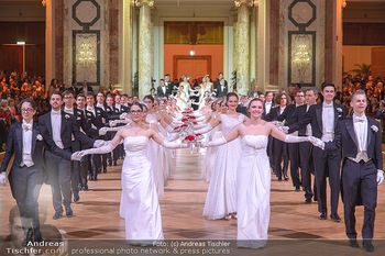 Juristenball - Hofburg Wien - So 03.03.2019 - Debüdaten Einzu, Balleröffnung, Tänzer, Ballsaal60