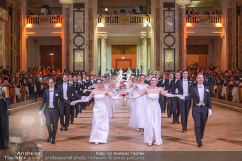 Juristenball - Hofburg Wien - So 03.03.2019 - Debüdaten Einzu, Balleröffnung, Tänzer, Ballsaal61