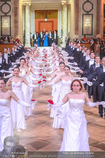 Juristenball - Hofburg Wien - So 03.03.2019 - Debüdaten Einzu, Balleröffnung, Tänzer, Ballsaal64