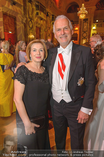 Juristenball - Hofburg Wien - So 03.03.2019 - Josef MOSER mit Ehefrau Daniela65