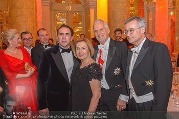 Juristenball - Hofburg Wien - So 03.03.2019 - Nicolas CAGE, Josef MOSER mit Ehefrau Daniela76