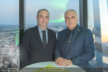 Spusu office Erweiterung - DC Tower 1 Wien - Do 21.03.2019 - Hans KRANKL mit Sohn Johann1