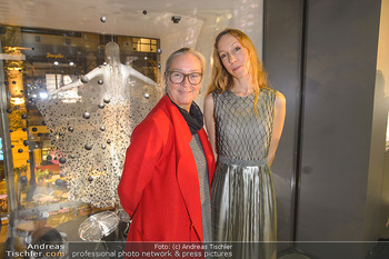 Swarovski Kunstinstallation - Swarovski Store Wien - Mo 08.04.2019 - Agnes HUSSLEIN, Iris VAN HERPEN101