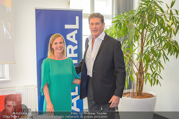 David Hasselhoff für Admiral PK - Novomatic Forum, Wien - Di 09.04.2019 - David HASSELHOFF, Monika RACEK30