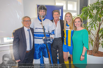 David Hasselhoff für Admiral PK - Novomatic Forum, Wien - Di 09.04.2019 - David HASSELHOFF, Paul KOZELSKY, Monika RACEK und Spielern50