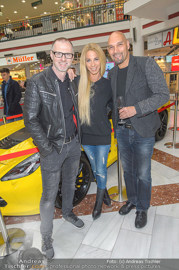 Sportwagenwoche VIP Abend - Lugner City - Mi 10.04.2019 - Alex LIST, Yvonne RUEFF, Cyrill RADLHER4