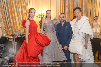 L´Official Launch Event - Französische Botschaft - Do 11.04.2019 - Mohammed ASHI mit Models1