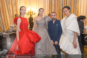 L´Official Launch Event - Französische Botschaft - Do 11.04.2019 - Mohammed ASHI mit Models25