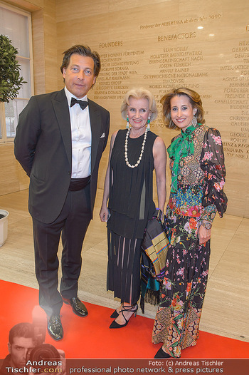 Fundraising Dinner - Albertina, Wien - Di 07.05.2019 - Matthias und Ali Alexandra WINKLER (Gürtler) mit Mutter Elisabe53