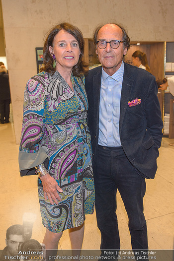 Fundraising Dinner - Leopold Museum - Di 14.05.2019 - Manfred BOCKELMANN mit Ehefrau Maria57