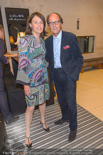 Fundraising Dinner - Leopold Museum - Di 14.05.2019 - Manfred BOCKELMANN mit Ehefrau Maria58