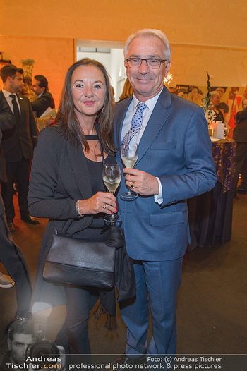 Fundraising Dinner - Leopold Museum - Di 14.05.2019 - Georg PÖLZL mit Ehefrau Evelyn122