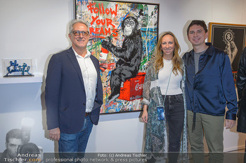 Opening - Galerie Gerald Hartinger - Do 16.05.2019 - Familie Gerald HARTINGER mit Tochter Lena und Sohn Julian HEIDRI2