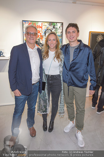 Opening - Galerie Gerald Hartinger - Do 16.05.2019 - Familie Gerald HARTINGER mit Tochter Lena und Sohn Julian HEIDRI4