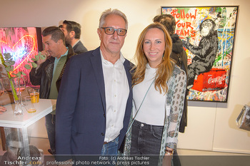 Opening - Galerie Gerald Hartinger - Do 16.05.2019 - Gerald HARTINGER mit Tochter Lena HEIDRICH7