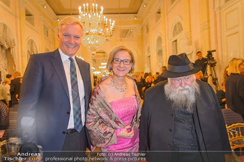 Nitsch Ausstellungseröffnung - Albertina, Wien - Do 16.05.2019 - Klaus Albrecht SCHRÖDER, Johanna MIKL-LEITNER, Hermann NITSCH1