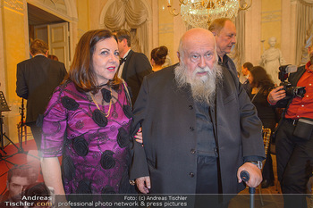 Nitsch Ausstellungseröffnung - Albertina, Wien - Do 16.05.2019 - Rita und Hermann NITSCH19