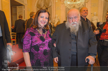 Nitsch Ausstellungseröffnung - Albertina, Wien - Do 16.05.2019 - Rita und Hermann NITSCH20