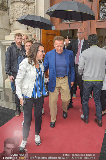 Schwarzenegger für SodaStream - Hofburg Wien - So 26.05.2019 - Arnold SCHWARZENEGGER, Monika LANGTHALER38