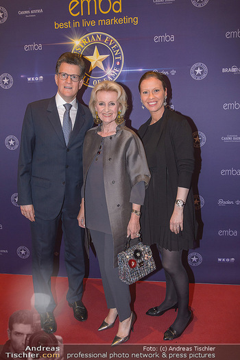 emba Awards 2019 - Casino Baden - Di 28.05.2019 - Elisabeth GÜRTLER mit Sohn Georg GÜRTLER mit Evi (schwanger)46