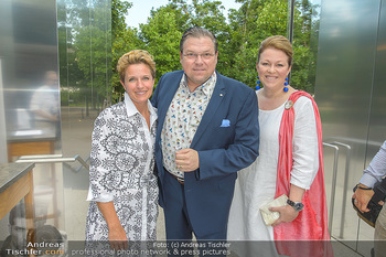 Feinschmecker des Jahres - Steirereck am Stadtpark - Do 13.06.2019 - Michael SCHADE mit Ehefrau Dee MCKEE, Birgit REITBAUER10