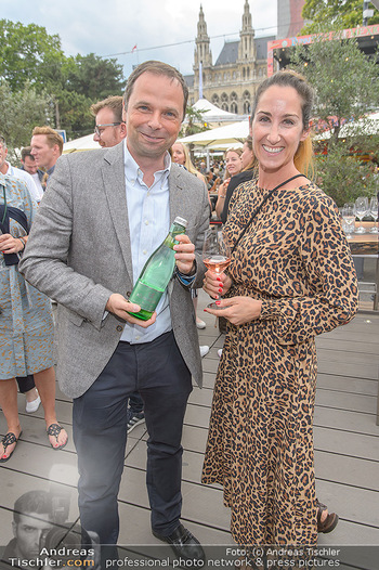 Hill Lounge Opening - Rathaus Wien - Di 09.07.2019 - Philipp BODZENTA, Kati BELLOWITSCH6