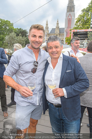 Hill Lounge Opening - Rathaus Wien - Di 09.07.2019 - Andi Andreas WOJTA, Leo HILLINGER15
