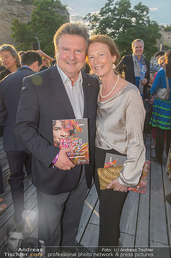 Die Zauberflöte Premiere - Oper im Steinbruch St. Margarethen - Mi 10.07.2019 - Michael LUDWIG mit Ehefrau Irmtraud71