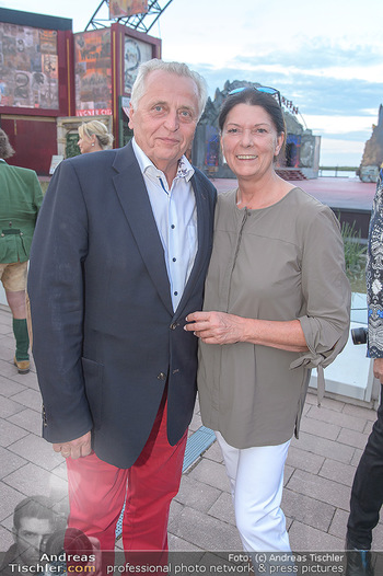 Das Land des Lächelns Premiere - Seefestspiele Mörbisch - Do 11.07.2019 - Rudolf HUNDSTORFER mit Ehefrau Karin RISSER61