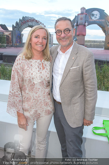 Das Land des Lächelns Premiere - Seefestspiele Mörbisch - Do 11.07.2019 - Heinz STIASTNY mit Ehefrau Michaela63