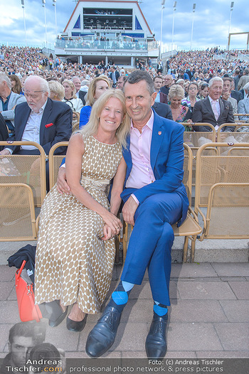 Das Land des Lächelns Premiere - Seefestspiele Mörbisch - Do 11.07.2019 - Thomas STARLINGER mit Ehefrau Ursula75