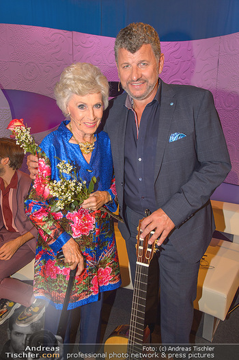 20 Jahre Barbara Karlich Show - ORF Zentrum - Di 03.09.2019 - Semino ROSSI, Waltraud HAAS3