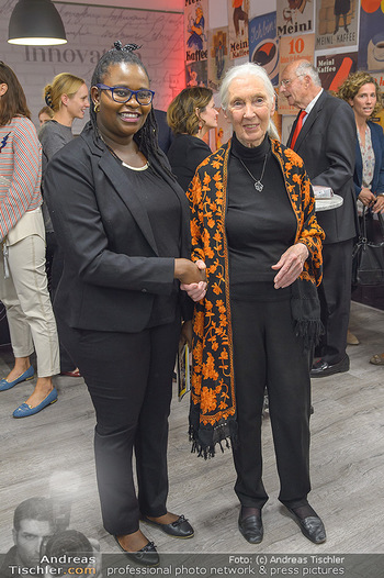 Jane Goodall Speech - Meinl´s Rösthalle - Di 10.09.2019 - Hope WANEKE, Jane GOODALL49