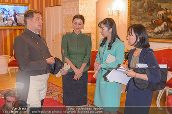 Besuch der Japanischen Prinzessin - Spanische Hofreitschule - Di 17.09.2019 - Japanische Prinzessin Kako VON AKISHINO, Sonja KLIMA, Andreas HA17