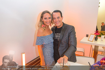 Sportalm Schauraum Opening - Palais Wessely, Wien - Di 17.09.2019 - Gregor GLANZ mit Freundin Daniela1