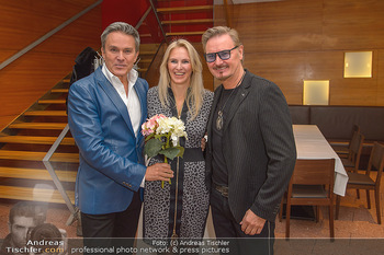 Nik P. Pressekonferenz - Haus der Musik, Wien - Di 05.11.2019 - Nik P. (Nikolaus PRESNIK) mit Freundin Karin, Alfons HAIDER27