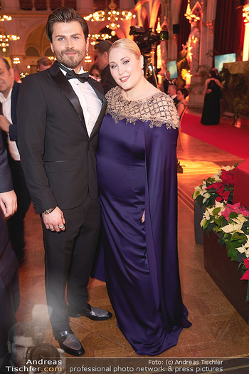 Woman of the year Gala - Rathaus Wien - Mi 27.11.2019 - Hayley HASSELHOFF, Dominic Charles FORELL38