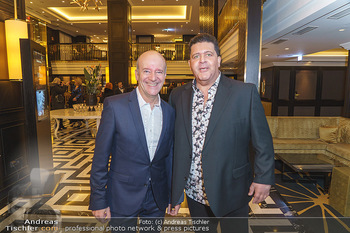 Jeannine Schiller Neujahrscocktail - Hilton Hotel Vienna, Wien - Di 07.01.2020 - Andy LEE LANG, Tony VEGAS5