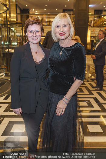 Jeannine Schiller Neujahrscocktail - Hilton Hotel Vienna, Wien - Di 07.01.2020 - Lizzy Elisabeth ENGSTLER mit Tochter Amelie12