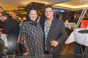 Jeannine Schiller Neujahrscocktail - Hilton Hotel Vienna, Wien - Di 07.01.2020 - Tony VEGAS, Tini KAINRATH43