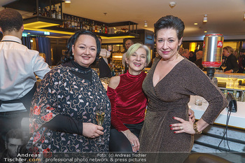 Jeannine Schiller Neujahrscocktail - Hilton Hotel Vienna, Wien - Di 07.01.2020 - Andrea HÄNDLER, Eva BILLESICH, Tini KAINRATH56