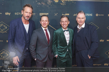 Premiere ´Babylon Berlin´ - Kattus Sektkellerei, Wien - Di 21.01.2020 - Marcus AMMON, Volker BRUCH, Trystan PÜTTER, Michael C. HÜBNER52