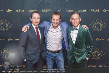 Premiere ´Babylon Berlin´ - Kattus Sektkellerei, Wien - Di 21.01.2020 - Volker BRUCH, Trystan PÜTTER, Andreas FERNER57