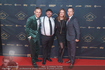 Premiere ´Babylon Berlin´ - Kattus Sektkellerei, Wien - Di 21.01.2020 - Volker BRUCH, Trystan PÜTTER, Tarek SHARIF, Milena RIEDEL100
