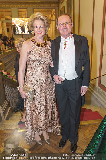 Philharmonikerball 2020 - Musikverein Wien - Do 23.01.2020 - Othmar und Christa KARAS-WALDHEIM45