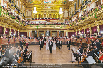 Philharmonikerball 2020 - Musikverein Wien - Do 23.01.2020 - Eröffnung, Einzug Debüdanten83