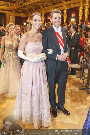 Philharmonikerball 2020 - Musikverein Wien - Do 23.01.2020 - Harald MAHRER mit Ehefrau Andrea87