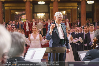 Philharmonikerball 2020 - Musikverein Wien - Do 23.01.2020 - Balleröffnung mit Orchester und Dirigent Herbert BLOMSTEDT93
